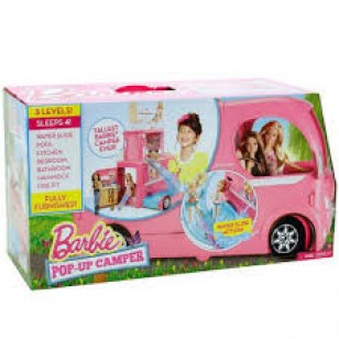 BARBİE PEMBE KARAVAN